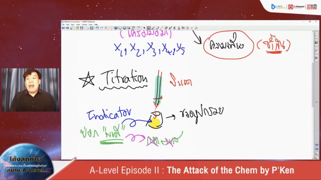 A-Level เคมี, Titration