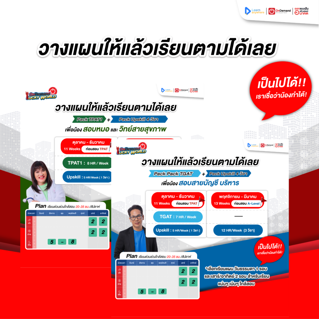 384456510 848706610133635 8571441154715924704 n - สถาบันกวดวิชา OnDemand