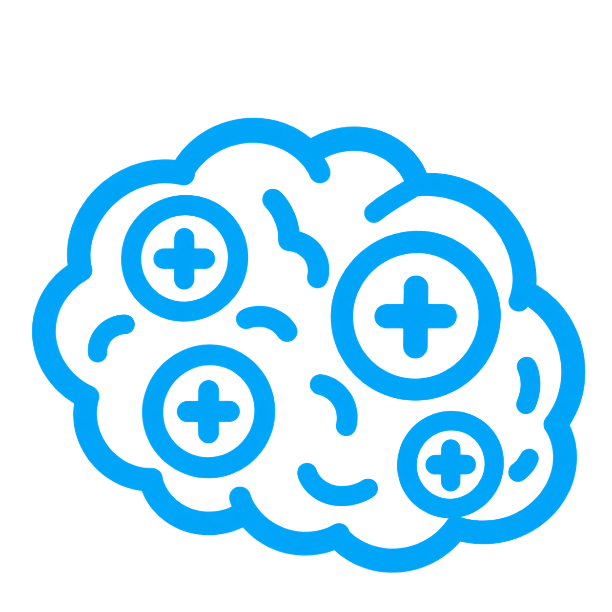 Cyan Brain Wellness Icon - สถาบันกวดวิชา OnDemand